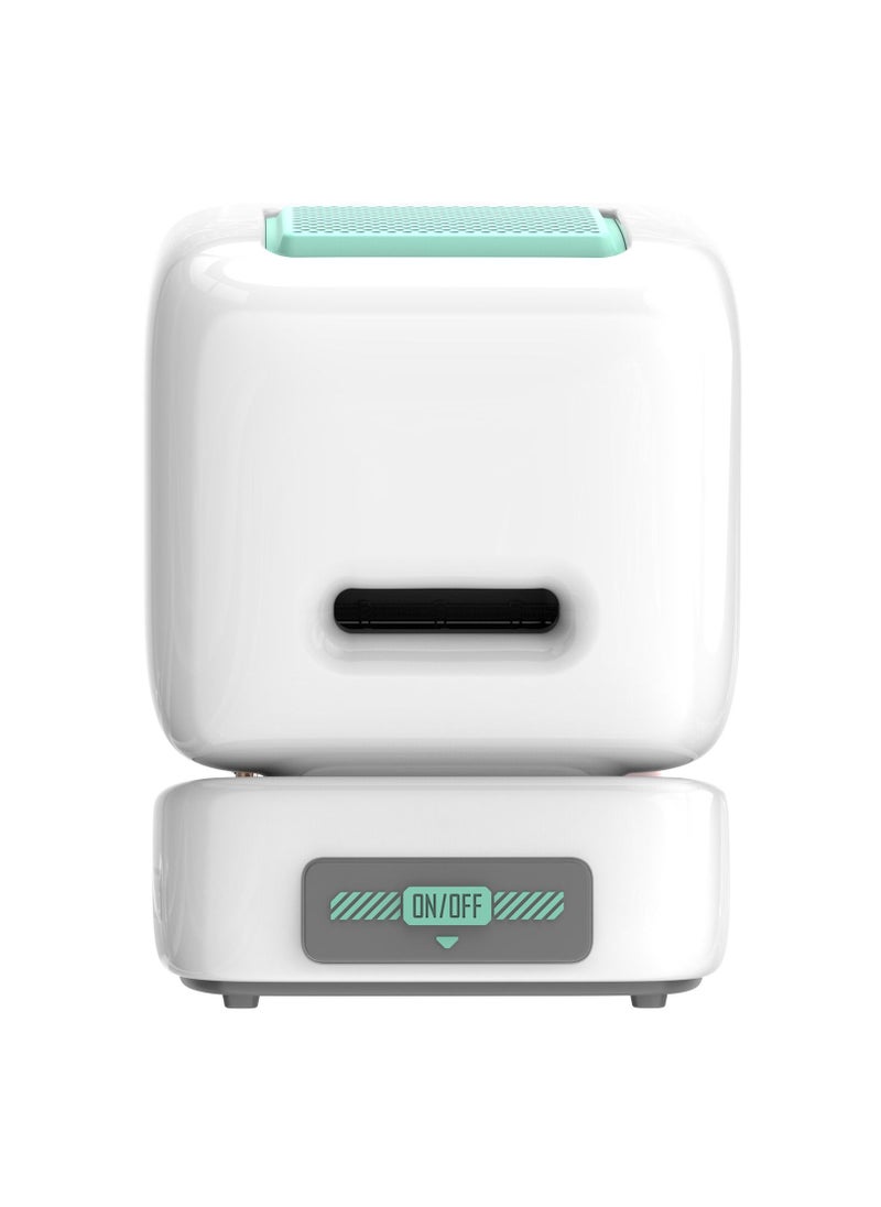 Divoom - Ditoo Pro Retro Pixel art Bluetooth Mini Speaker Game Bluetooth Speaker with Great Audio Quality White - Image 1