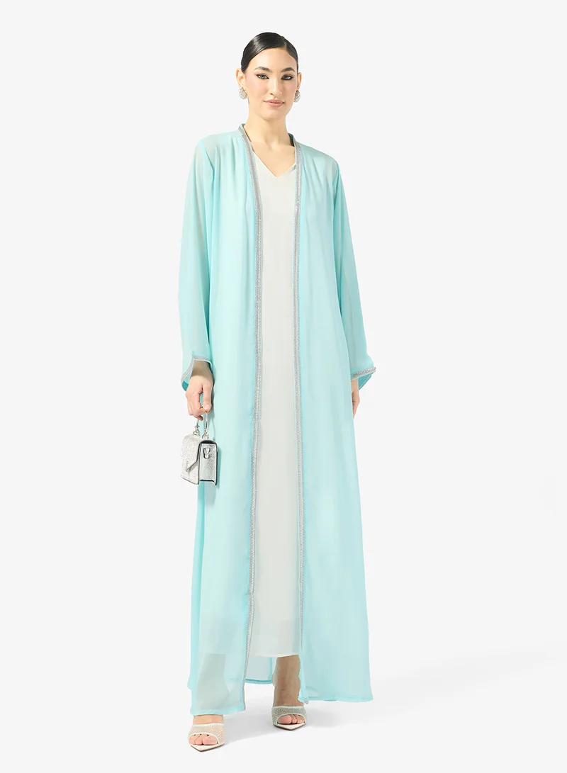 Golden Apple  Chiffon Abaya for Women | Best Price UAE