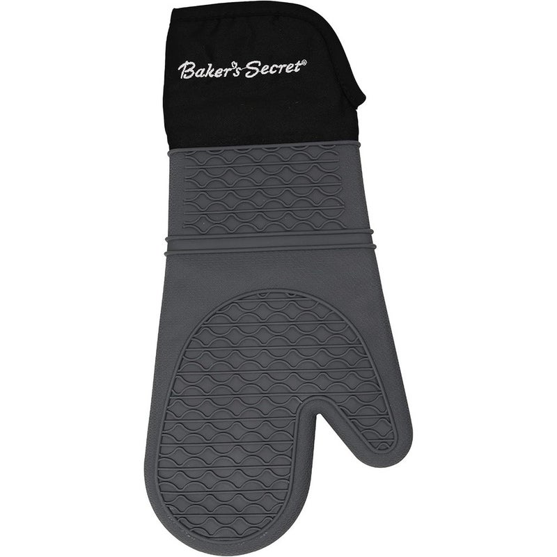 Baker's Secret Large Silicone Glove 38.5cm – Heat-Resistant, Non-Slip Kitchen Safety Glove for Baking and Cooking - Image 3