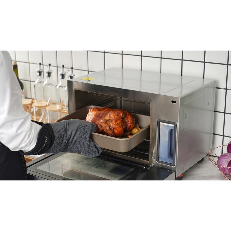 Baker's Secret Large Silicone Glove 38.5cm – Heat-Resistant, Non-Slip Kitchen Safety Glove for Baking and Cooking - Image 2