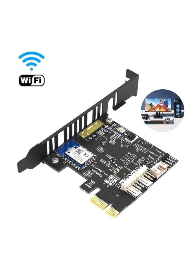 BURAQ 2.4G WIFI Computer Remote Boot Card Remote Control Wireless Switch Module Work With Google Home Tmall Elf  - Image 1