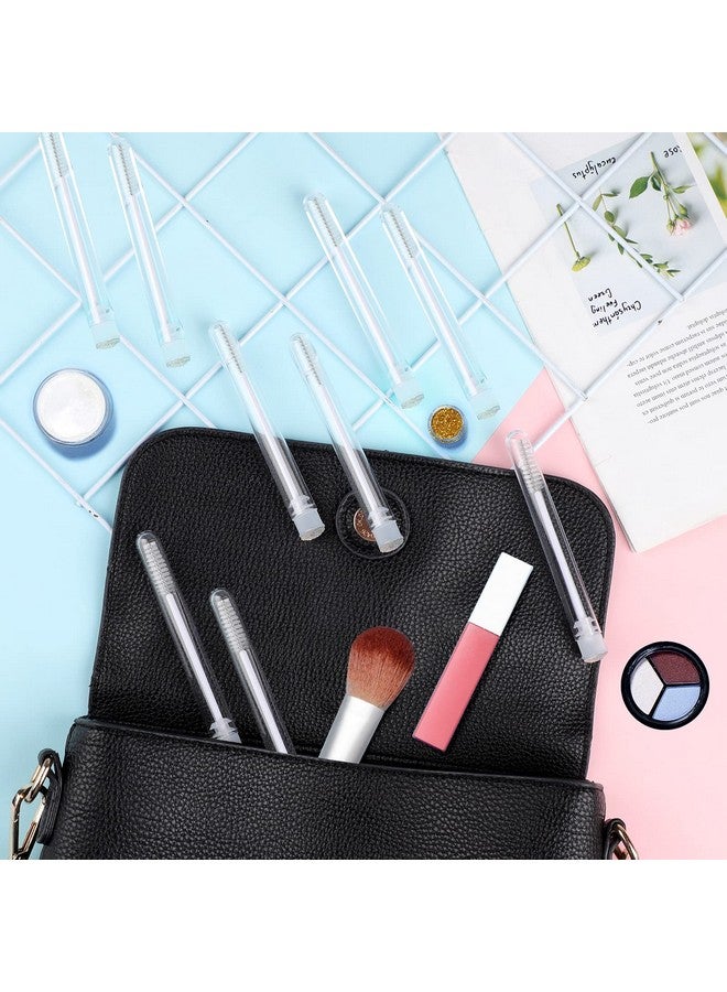 Dming 20Pcs Eyelash Brush Lash Wand Makeup Tool Eyelash Extension Supplies Cleaning Brush Diamond Mascara Star White - Image 5