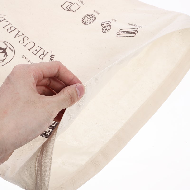 Bread Bag With Release Buckle Bread Storage Bags Food Storage Pouch Bread Container - Image 3