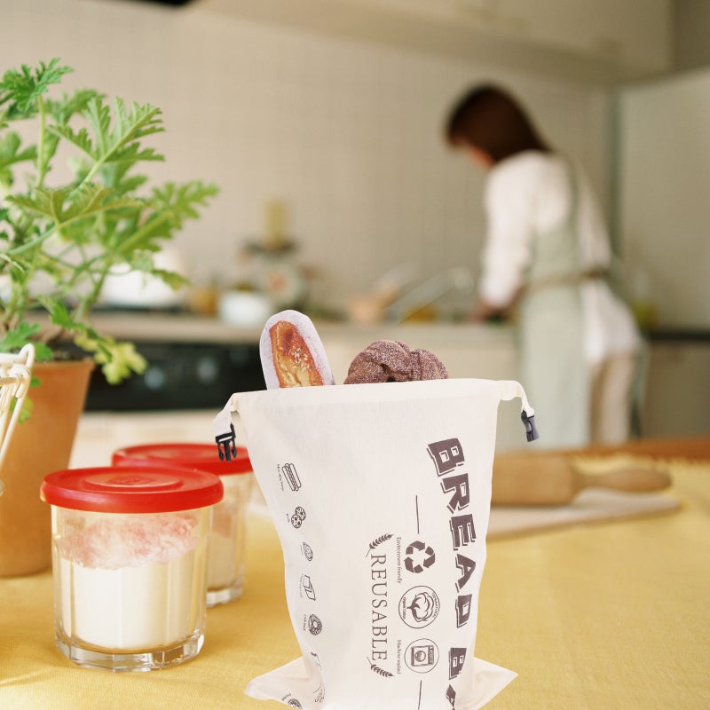 Bread Bag With Release Buckle Bread Storage Bags Food Storage Pouch Bread Container - Image 5