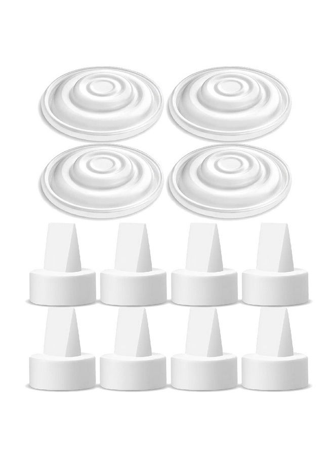 Maymom Pump Parts Compatible With Spectra S1 Spectra S2 Spectra 9 Plus Incl Duckbill Valve Silicone Membrane Replace Spectra Duckbill Valve Spectra S2 Replacement Parts Not Original Spectra Pump Parts  - Image 1