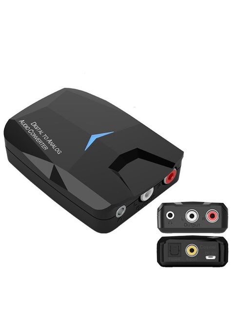 MSD-M24 Optical Amplifier Decoder Optical Fiber Coaxial RCA Digital to Analog bluetooth Audio Adapter
