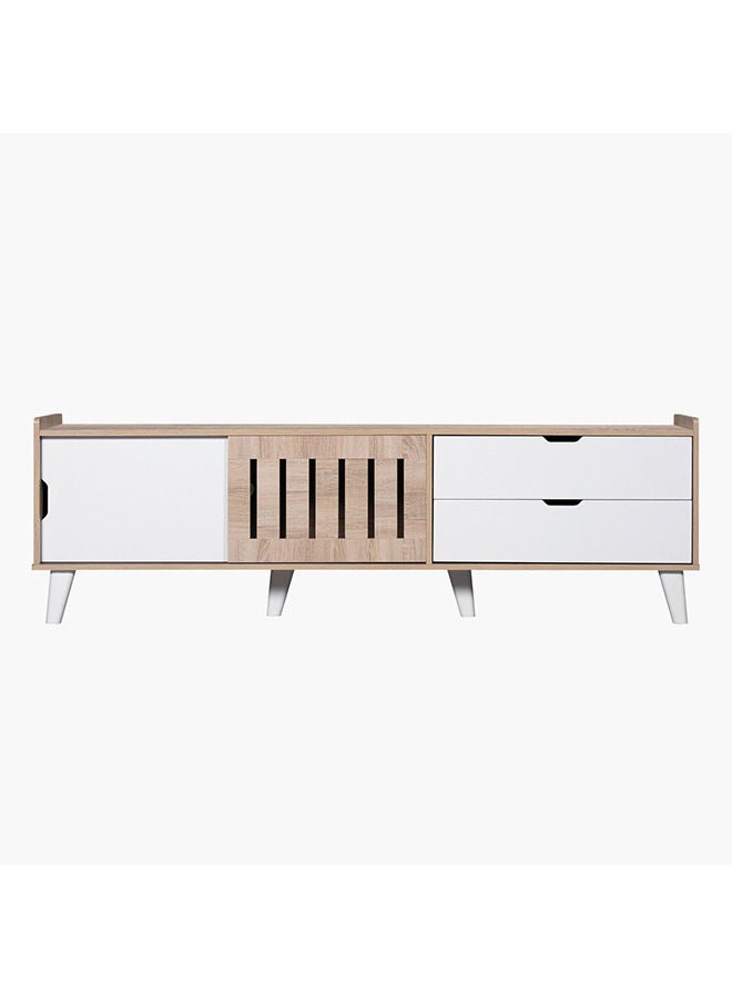Home Box Darwin 2-Drawer TV Unit For TVs Up To 70 Inches 56x180x40 cm - Image 1