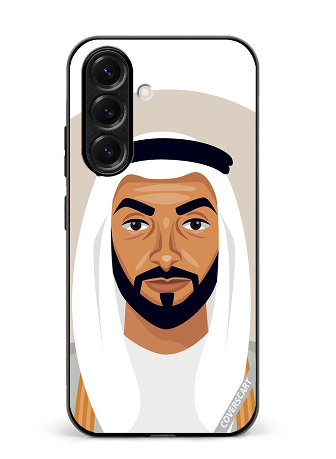 Protective Case Cover For Samsung Galaxy S25 Plus Sheikh Zayed Bin Sultan Al Nahyan Design Multicolour