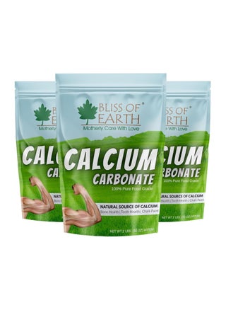 32 oz Calcium Carbonate Powder Food Grade For Strong Bones and Teeth Natural Antacid 907GM Pack of 3 - pzsku/Z551C5927A56F5CED369EZ/45/_/1733842423/aebace0e-2741-4627-b224-f71a4316c959