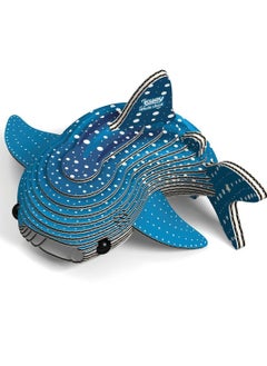 EUGY 3D Whale Shark Puzzle | Eco-Friendly 3D Animal Puzzle for Kids and Adults | Easy Assembly | Ages 6+