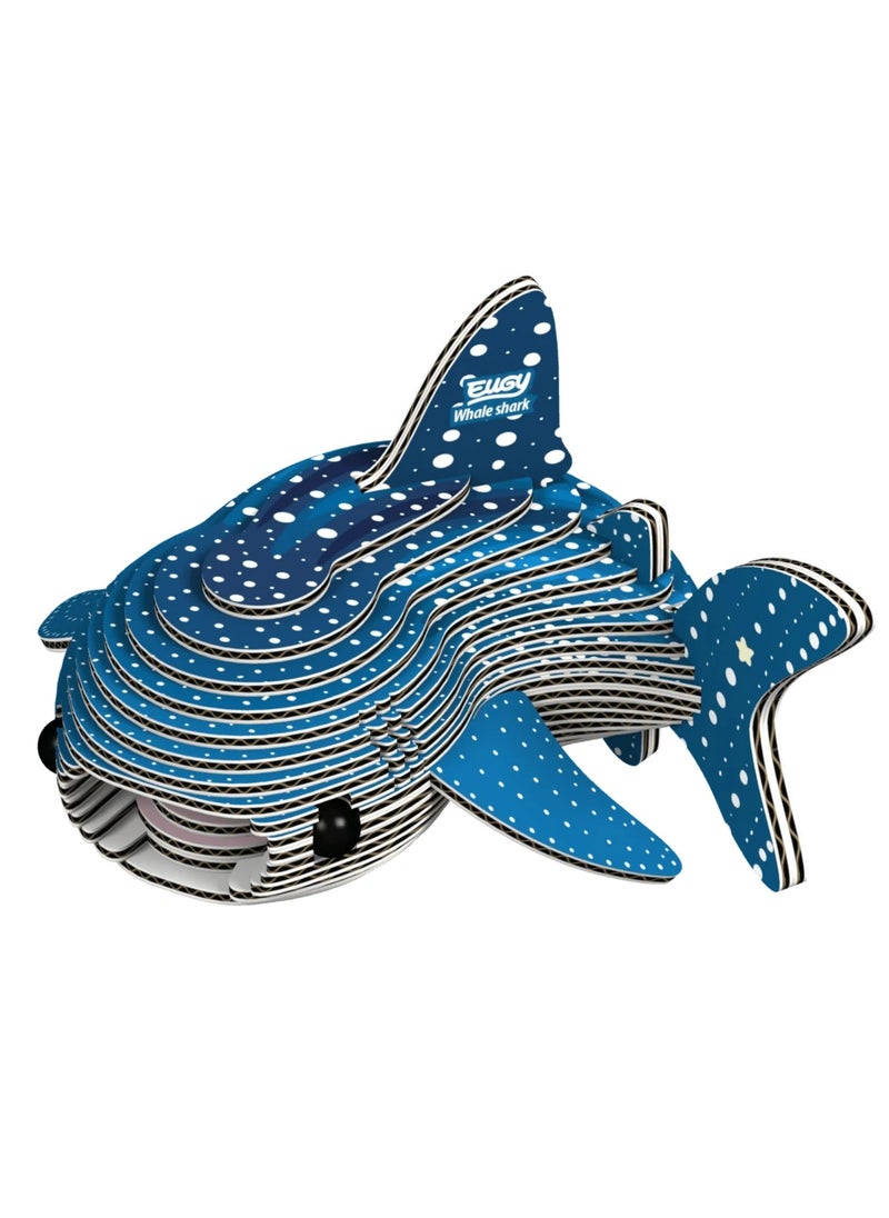 EUGY - EUGY 3D Whale Shark Puzzle | Eco-Friendly 3D Animal Puzzle for Kids and Adults | Easy Assembly | Ages 6+ - Image 1