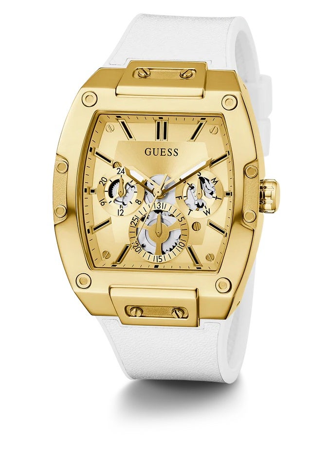 GUESS Mens White Gold Tone Multi-function Watch - GW0202G6 - pzsku/Z551C65F4E414DC124042Z/45/_/1741519034/9d6fc9d4-3aee-4a60-821d-a3b5779b4d5e