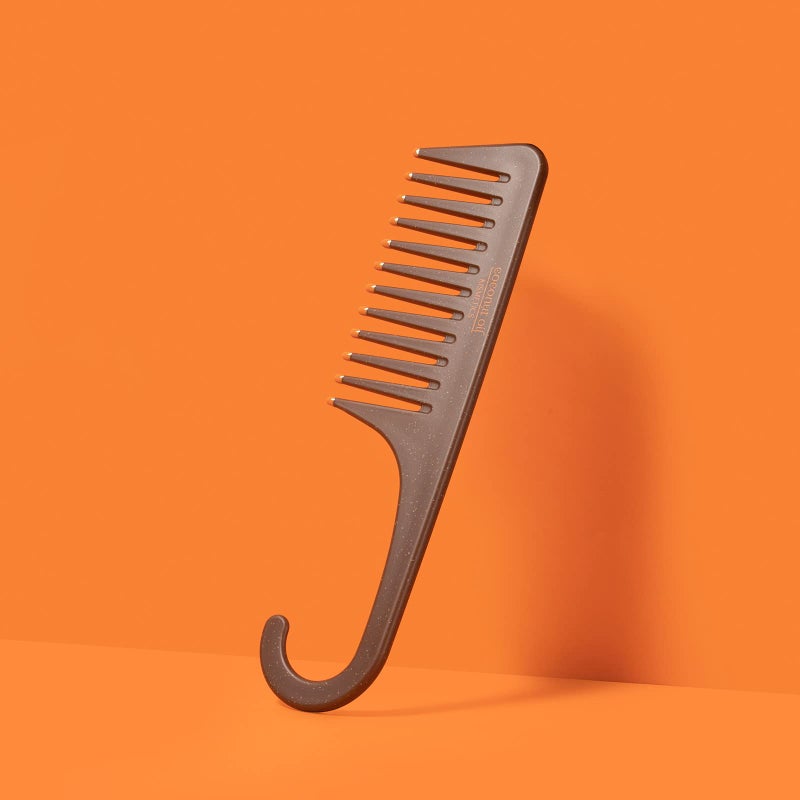 KISMETICS - Coconut Oil Infused, Scented Shower Comb, Wide Tooth Comb for Detangling Wet or Dry hair. For All Hair Type - Image 5