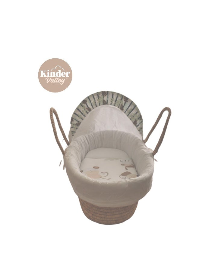 Kinder Valley Little Cheeky Moses Basket - Image 1