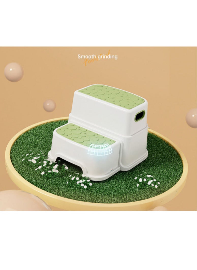 Footstool, Anti-Slip Heightening, Multi-functional Washing Steps, Storage, Stepping on Footstool, Toilet Pedal
