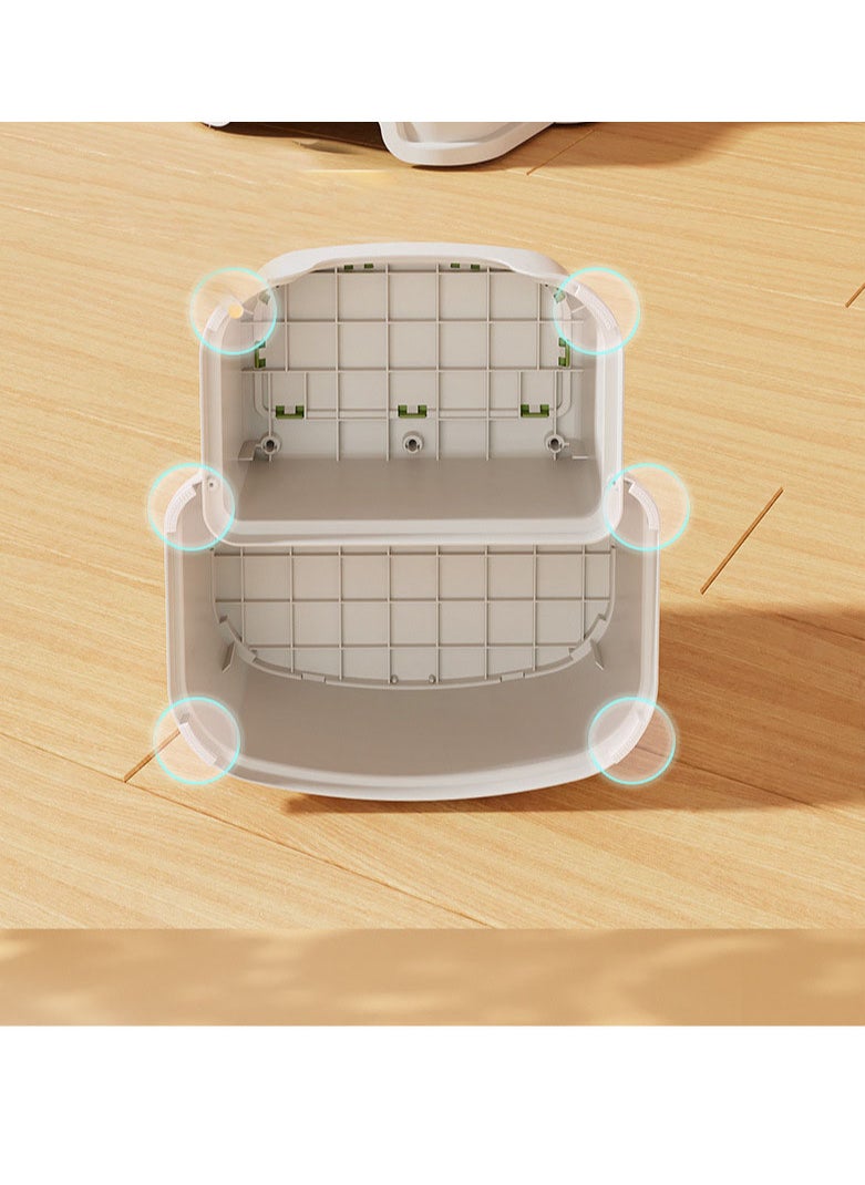 Footstool, Anti-Slip Heightening, Multi-functional Washing Steps, Storage, Stepping on Footstool, Toilet Pedal