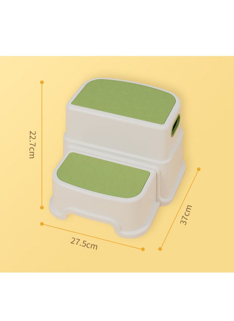 Footstool, Anti-Slip Heightening, Multi-functional Washing Steps, Storage, Stepping on Footstool, Toilet Pedal