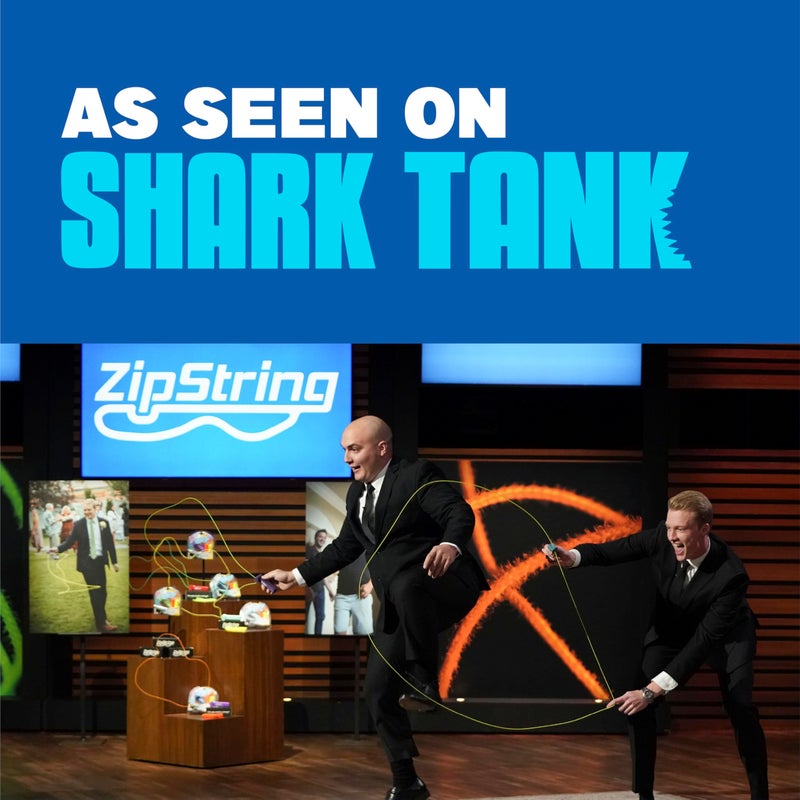 ZipString Original - As Seen on Shark Tank - Classic Rope Launcher Toy, Perfect for Kids & Adults - Fly a String Loop in The Air for Endless Tricks & Fun, Wonderment Awaits, Bold Blue - Image 3