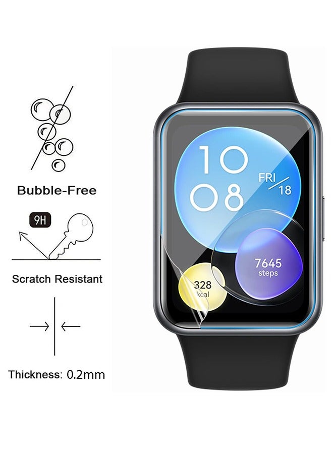 إكس ليفيل 3 قطعة مناسبة لأنّ هواوي ساعة شاشة حماية فيلم صالح 2 ، عالية الوضوح ، ومكافحة الخدش ، ومكافحة فقاعة مقاومة للاهتراء - Image 2