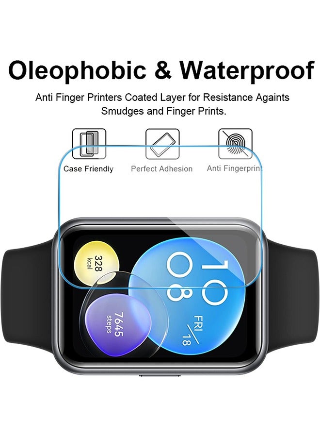 إكس ليفيل 3 قطعة مناسبة لأنّ هواوي ساعة شاشة حماية فيلم صالح 2 ، عالية الوضوح ، ومكافحة الخدش ، ومكافحة فقاعة مقاومة للاهتراء - Image 4