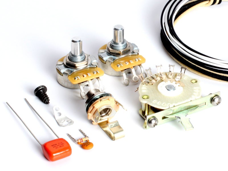 ToneShaper Guitar Wiring Kit, for Fender Telecaster, SS2 (4-Way Fender Wiring)