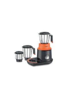 PRESTIGE Prestige Stack-O-Mix 750 W Mixer Grinder with 3 Ss Jars, Black & Orange  - Image 1