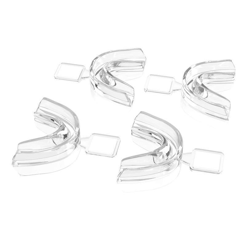 NovaWhite Teeth Whitening Trays - Moldable, Trimmable, Custom Fit, Comfortable, BPA FREE, Latex Free, Dental Grade Guard - (4) Mouth Trays, Hygienic Case â€“ Easy to Mold, Mouth Tray for Tooth Whitening - Image 3
