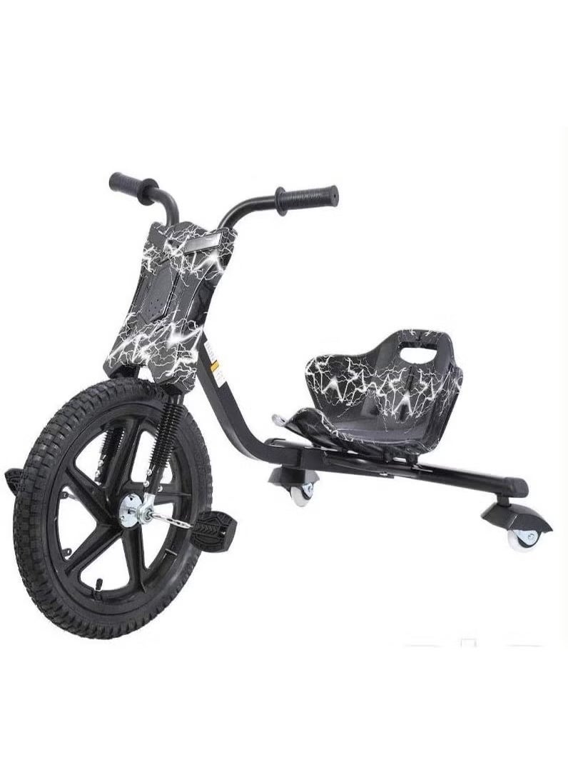 Rally Kids Pedal Drift Scooter — 3 Light-Up Rear Wheels | Safe and Fun Design - Image 1