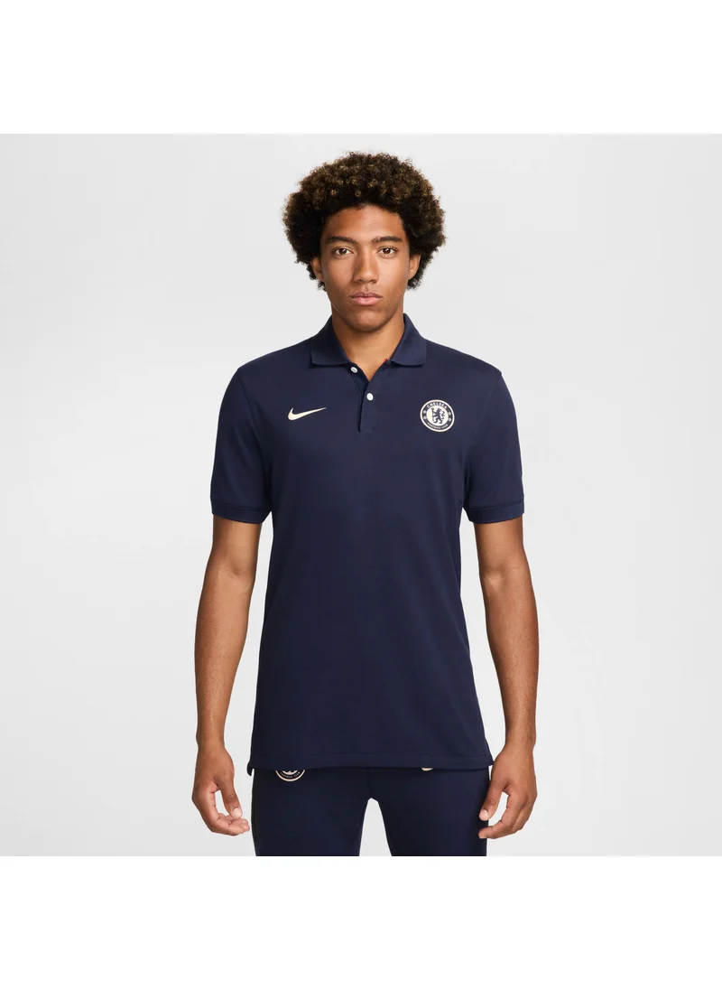 Nike Men's Chelsea F.C. Dri-FIT Football Polo Shirt