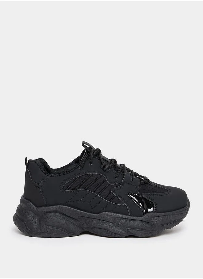 Styli Chunky Monochrome Sneakers