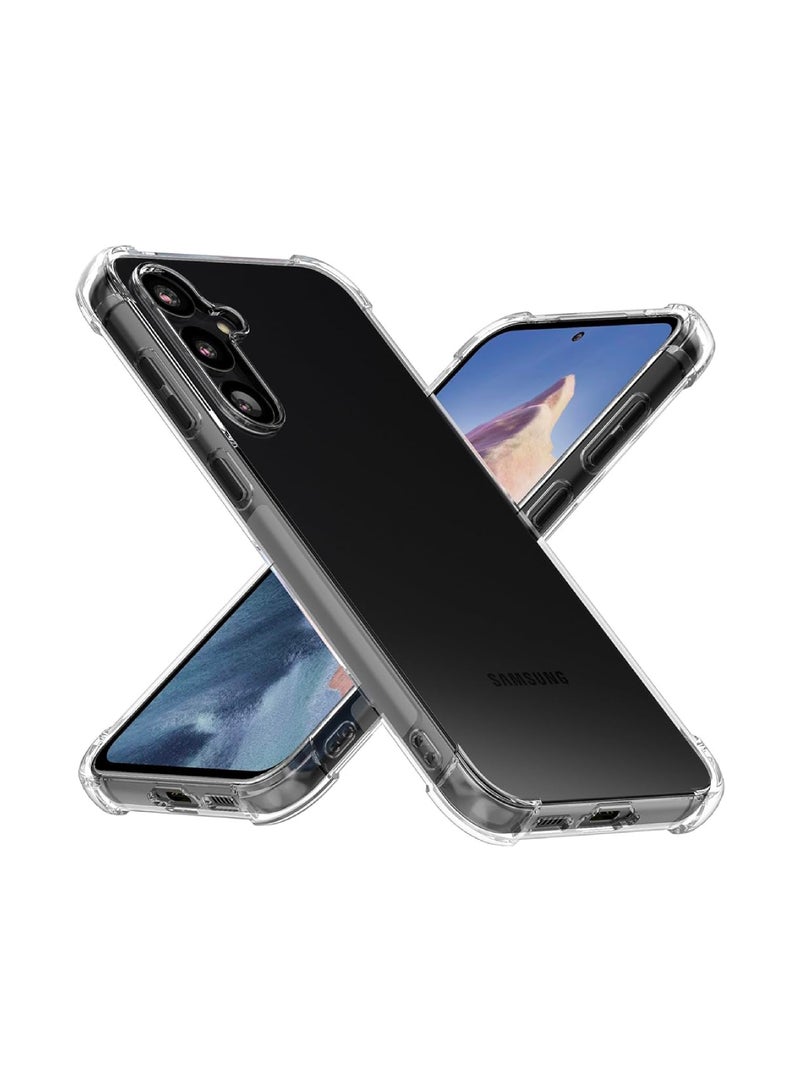 أولينو غطاء خلفي شفاف من بريستين مع حماية من السقوط لهاتف سامسونج جالاكسي اس 23 بلس