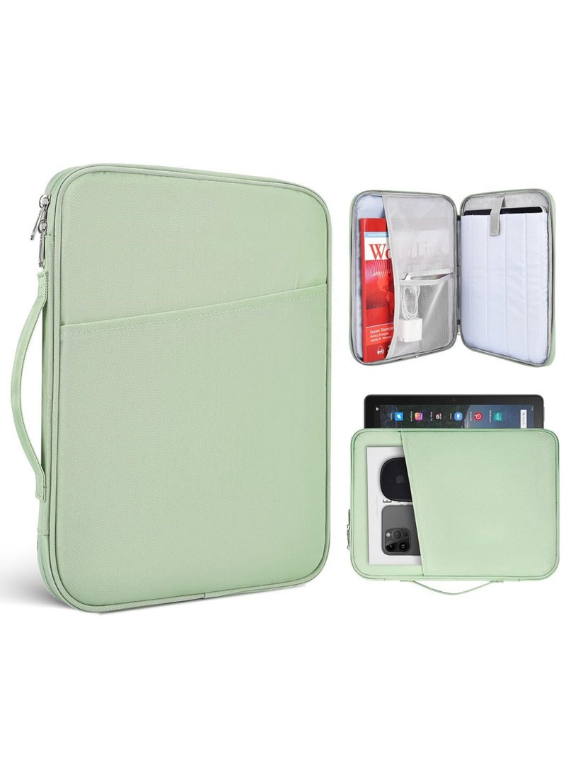 Rock Pow - 12.9 Inch 13 inch Tablet Sleeve Bag Compatible with iPad Air 13 inch(M3/M2) 2025/2024 iPad Pro 13 inch M4 2024, S10+ 12.4 inch 2024/iPad Pro 12.9 M2 2022/2021/2020,Surface Laptop Go 12.4" Galaxy Tab S7+S8+/S9+/S9FE+ 12.4" 2022/2023 Generation with Magic Keyboard/ Smart Keyboard Folio Carrying Case - Image 1
