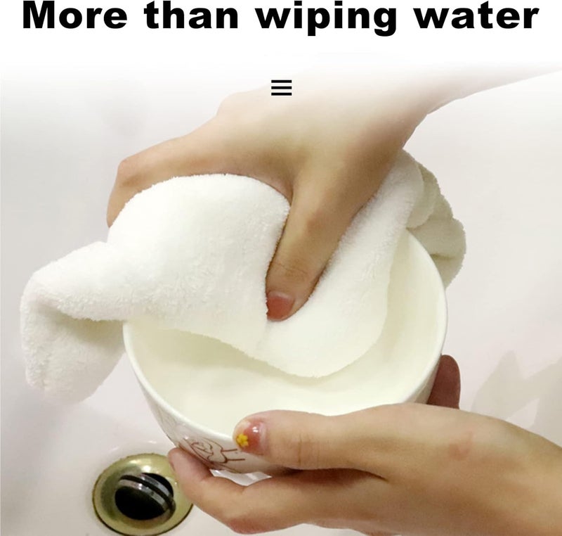 comfrt Cute Cartoon Towel - [2022 New] Kitchen Absorbent Hand Towel - Soft Microfiber Hand Towels for Bathroom - Animals Hanging Hand Towel for Child (Gray Duck) - Image 2