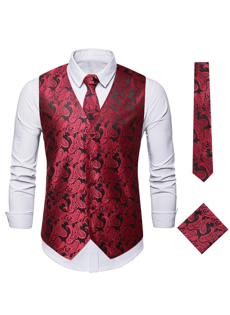 KUYING New Fashionable Casual Men's Suit Vest  - Image 1