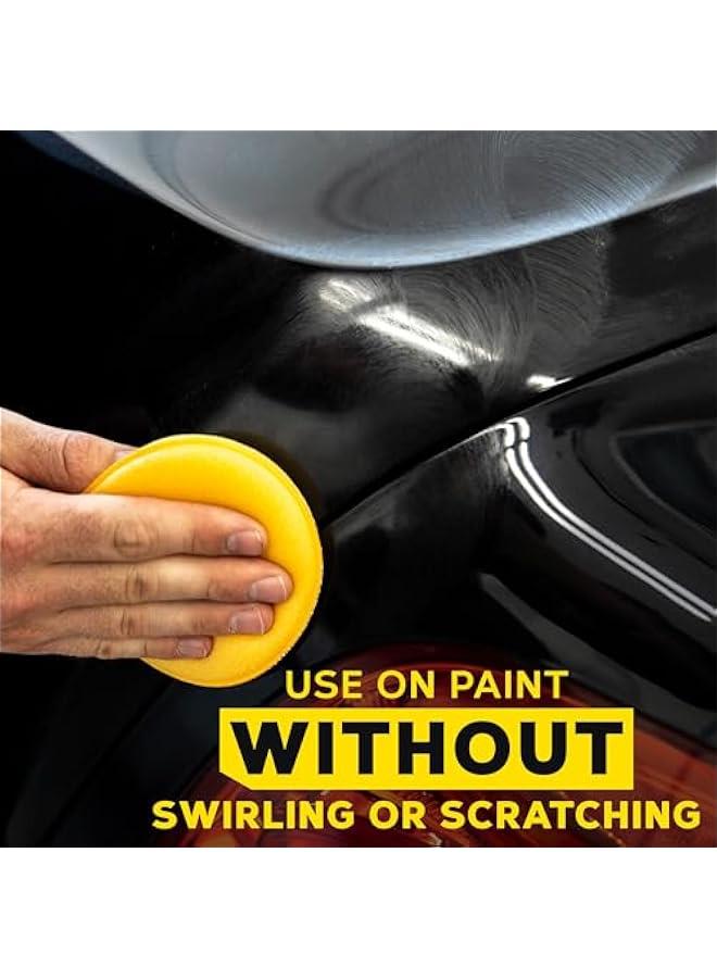 Meguiar's 4 Foam Applicator Pads, 4 Count - Ultra-Soft Hand Applicators with a Tight-Cell Foam Construction for a Smooth Application of Waxes, Polishes, Tire Dressing, Protectants and More, 4 Pack - Image 5