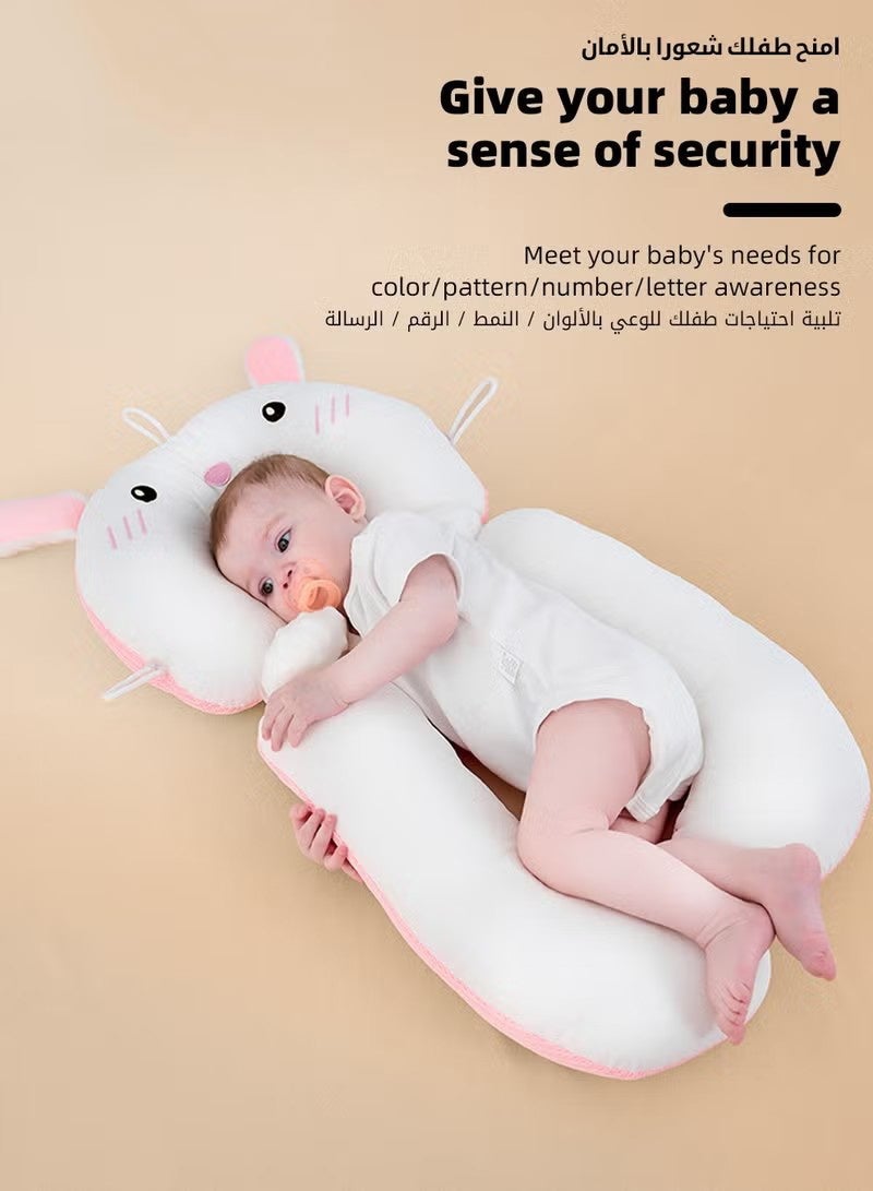 Gonice Baby Nursing Pillow, Baby Head Shaping Pillow, Newborns Nursing Sleeping Pillow, Infant Head Support with U-shaped Legs For Boys and Girls, Superior Quality, Adjustable and Removable - Image 2