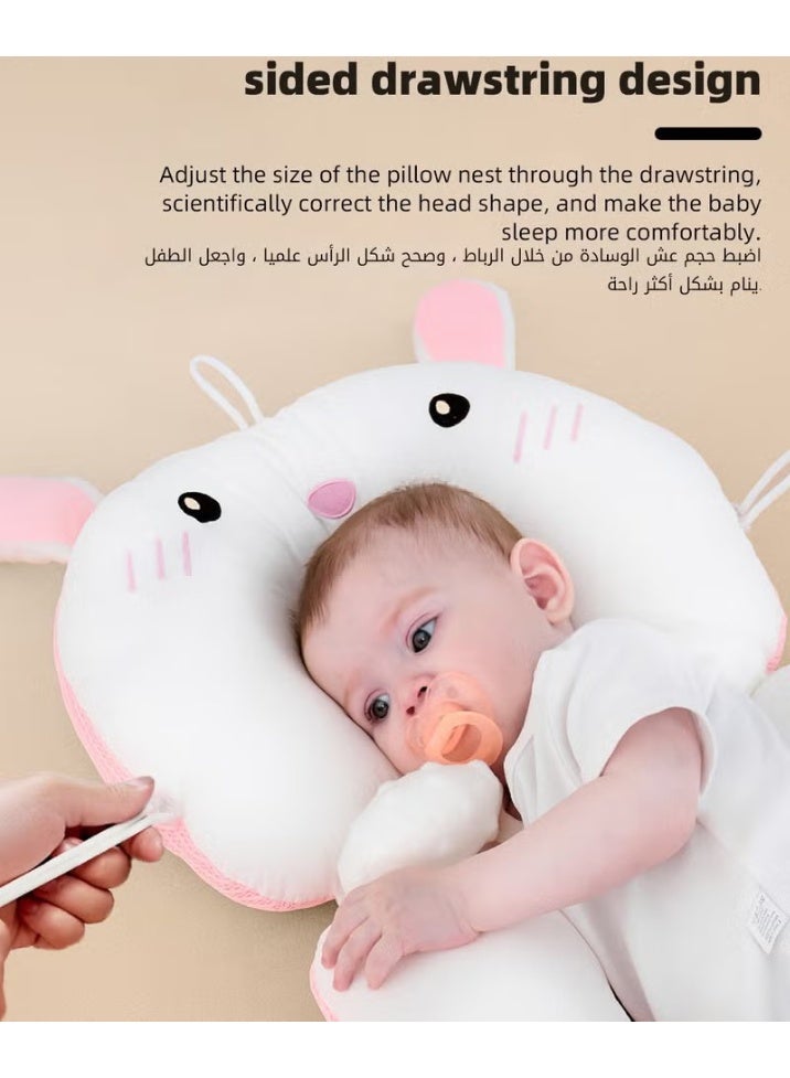 Gonice Baby Nursing Pillow, Baby Head Shaping Pillow, Newborns Nursing Sleeping Pillow, Infant Head Support with U-shaped Legs For Boys and Girls, Superior Quality, Adjustable and Removable - Image 3