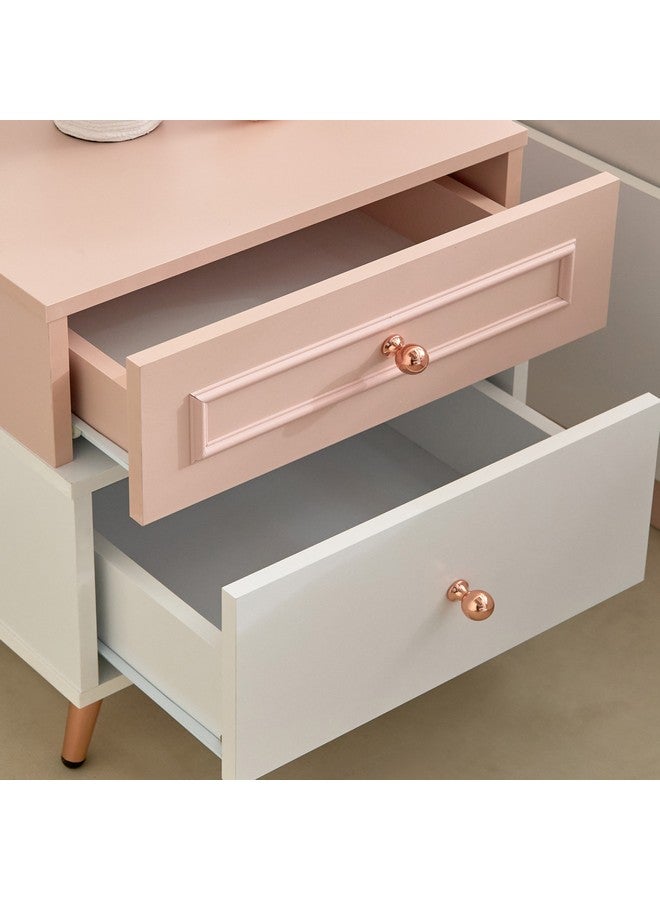 Home Box طاولة جانبية كارمين ذات درجين 40 × 50 × 44 سم - Image 3