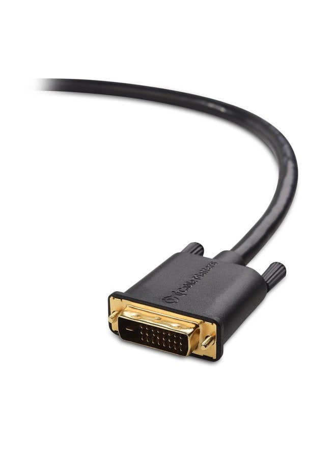Cable Matters كابل HDMI إلى DVI ثنائي الاتجاه بتصنيف CL3 (DVI إلى HDMI) بطول 1.8م - Image 4
