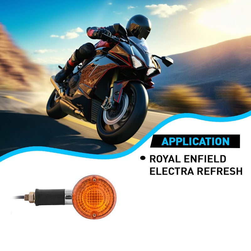 UNO Minda IL-7017C Blinker for Royal Enfield Electra Refresh Set of 2 - Image 4