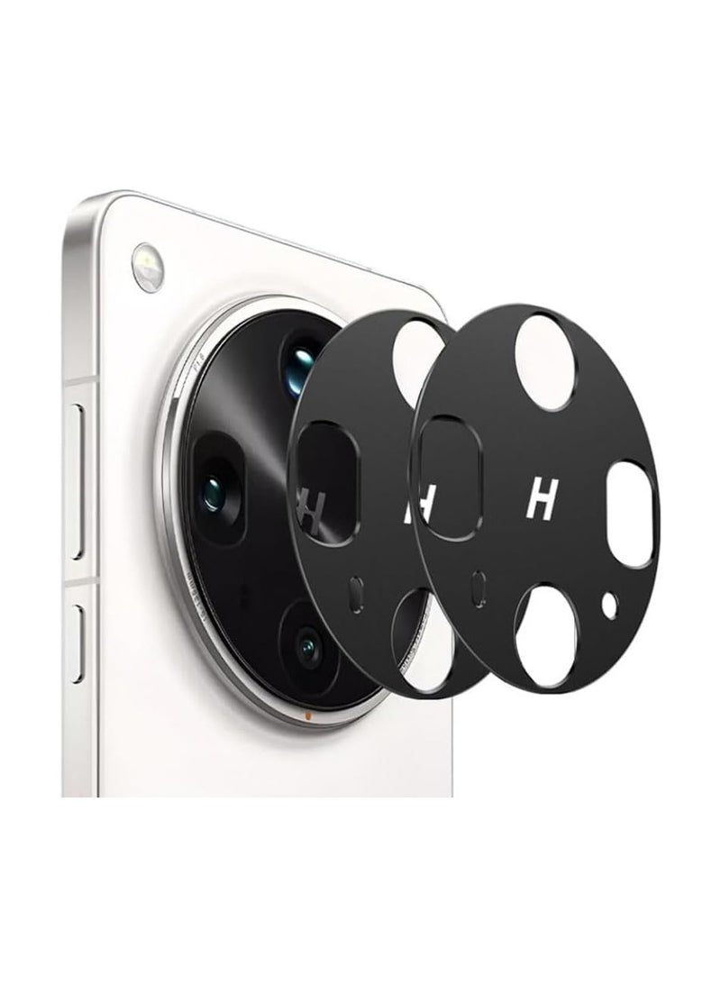 General Camera Lens Protector Compatible with OPPO Find X8 Ultra, [2 Pcs] Metal Camera Protector [Anti-scratch] [Doesn't Interfere with Shooting]  - Image 1