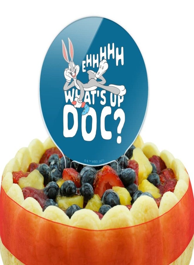 GRAPHICS & MORE Acrylic Bugs Bunny What's Up Doc? Cake Topper Party Decoration for Wedding Anniversary Birthday Graduation - Image 5