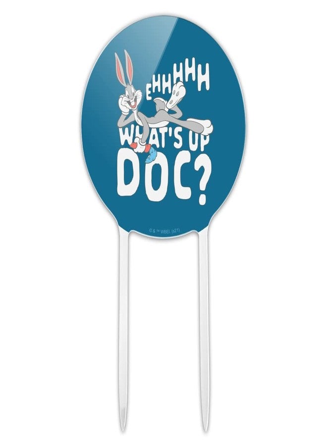 GRAPHICS & MORE Acrylic Bugs Bunny What's Up Doc? Cake Topper Party Decoration for Wedding Anniversary Birthday Graduation - Image 1