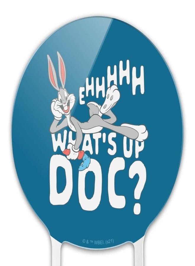 GRAPHICS & MORE Acrylic Bugs Bunny What's Up Doc? Cake Topper Party Decoration for Wedding Anniversary Birthday Graduation - Image 3