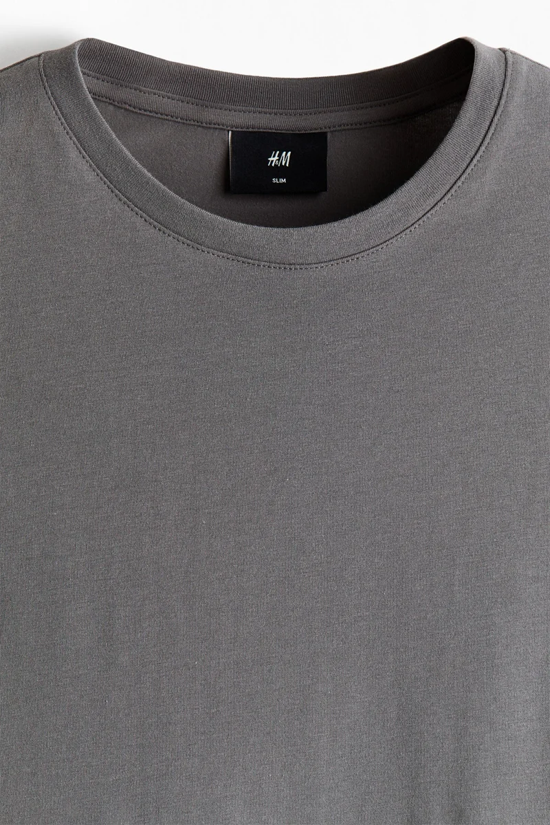 H&M  5-pack T-shirts Slim fit for Men | Best Price UAE