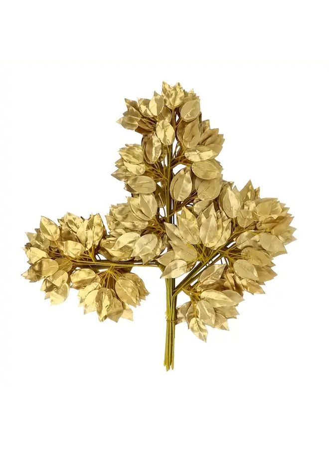 7 Pcs Green Rod Artificial Ficus Branches For Outdoor Wedding And Home Decor - Image 5