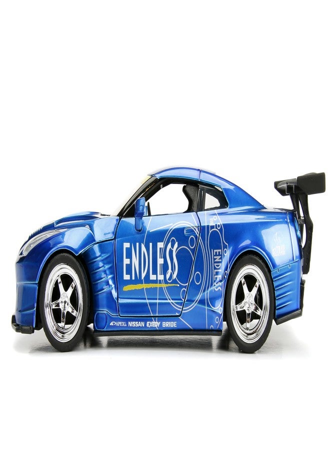 Jada Toys JDM Tuners 1:24 2009 Nissan GT-R R35 Ben Sopra Die-cast Car - Opening Doors, Hood, Trunk, Rubber Tires - Image 5