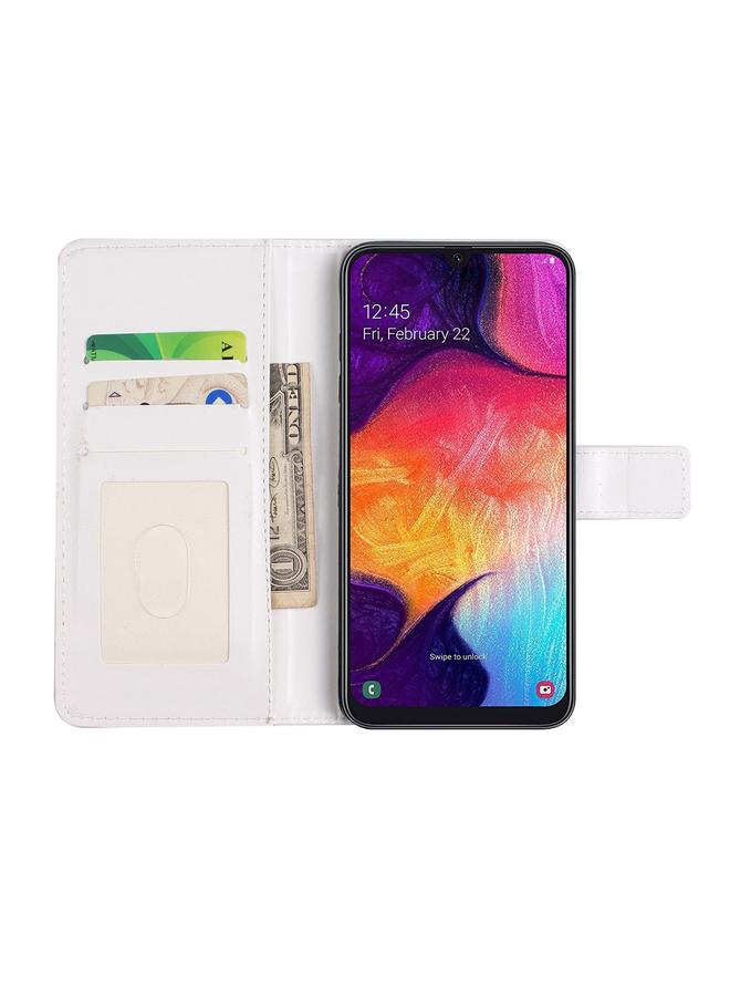 S-TOP Case For Samsung Galaxy A40 Oil Embossed 3D Drawing Leather Phone Case - Image 4