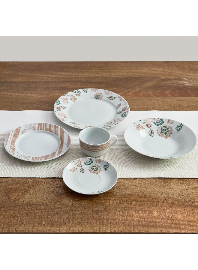 Home Box Atlanta Fiesta Flair 20-Piece Dinner Set - Serves 4 - Image 2