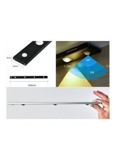 Motion Sensor Light LED Rechargeable Cabinet Lights Ultra Thin Induction Night Light Wireless Lighting for Wardrobe Cupboard Kitchen Bookshelf Showcase Pantry and Wine Cabinet 60CM White - pzsku/Z551E713F6DF0E62ABDB4Z/45/_/1658667042/3e8eff8d-faba-4e03-89d7-8f873236a7f5